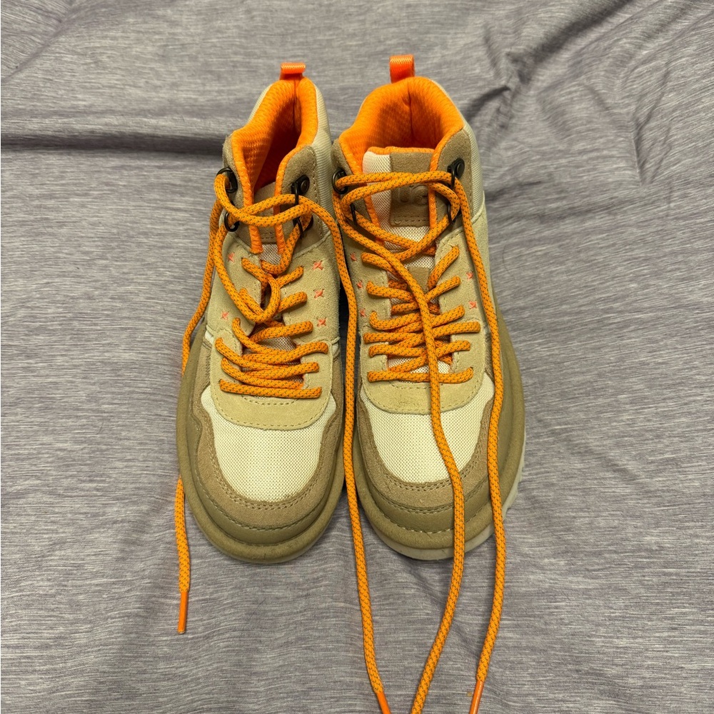Ugg Orange and Tan Hiking Boots